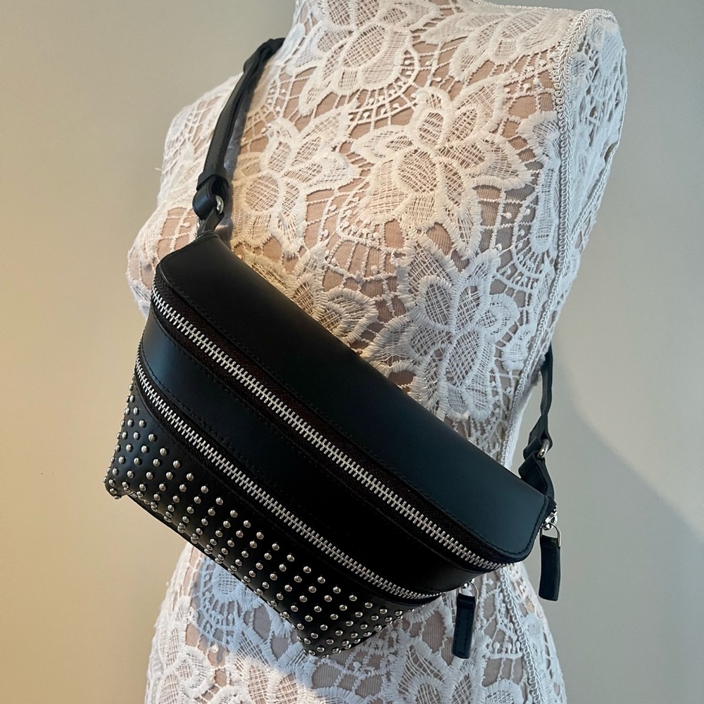 New still nordic crossbody leather bag org $399